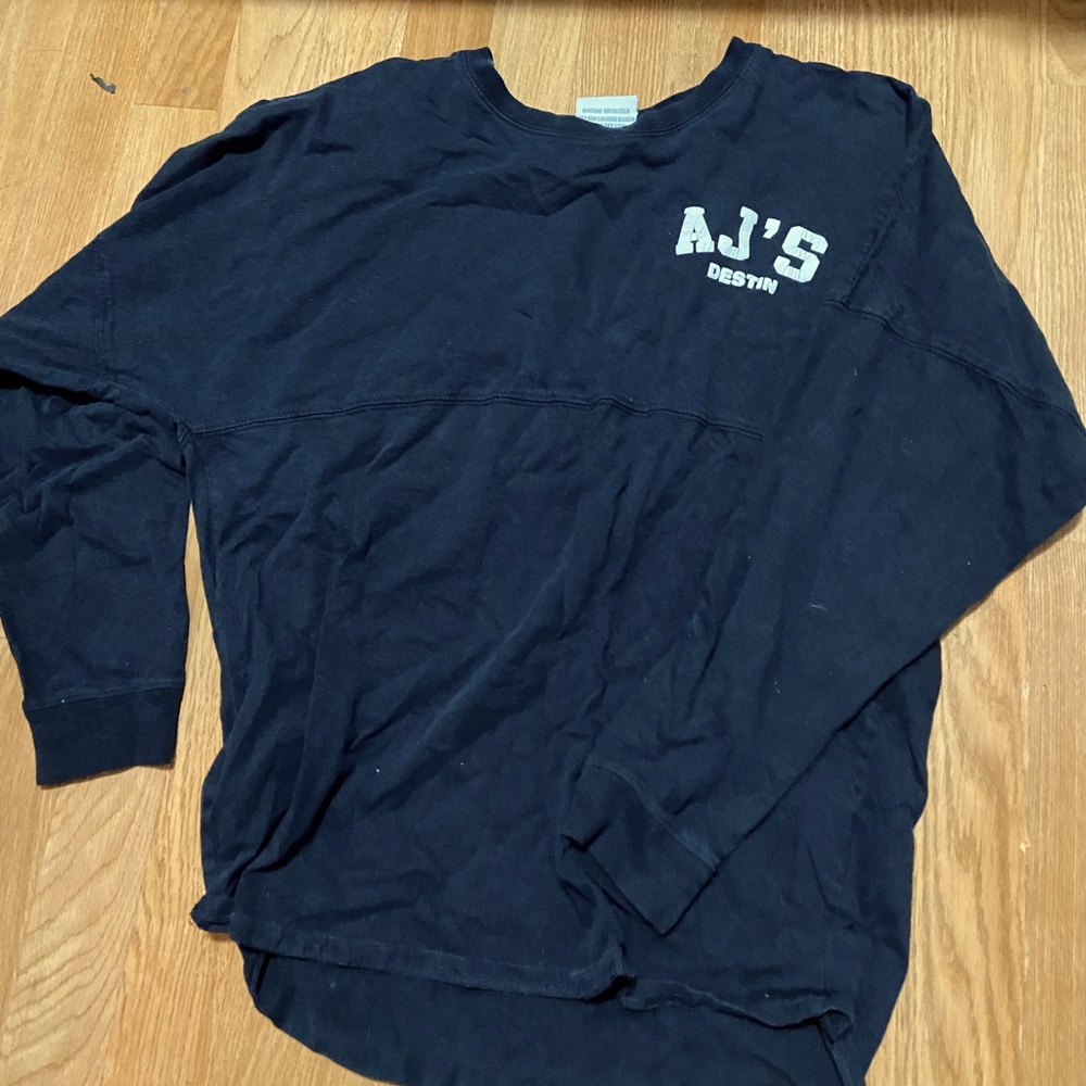 Graphic Writing Long Sleeve Tee